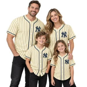 Vintage New York Yankees Jersey Custom Player Vibrant Retro Style