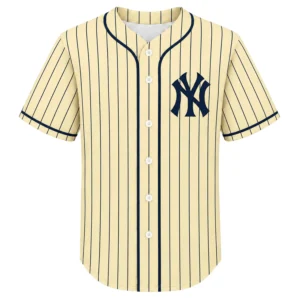 Vintage New York Yankees Jersey Custom Player Vibrant Retro Style