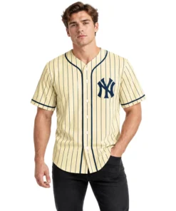 Vintage New York Yankees Jersey Custom Player Vibrant Retro Style