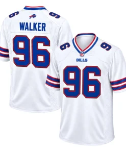 Walker White Bills Jersey Stunning Football Style