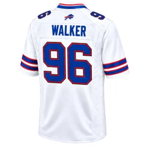 Walker White Bills Jersey Stunning Football Style