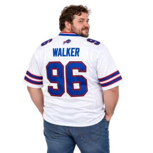 Walker White Bills Jersey Stunning Football Style
