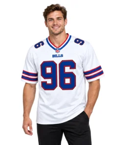 Walker White Bills Jersey Stunning Football Style