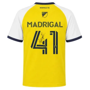 Warren Madrigal Nashville SC Jersey Signature Dazzling Merch Sport