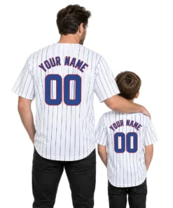 White Chicago Cubs Jersey Men 2026 Custom Name & Number Bold