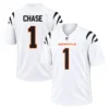 White Ja Marr Chase Bengals Jersey Team Spirit Refined
