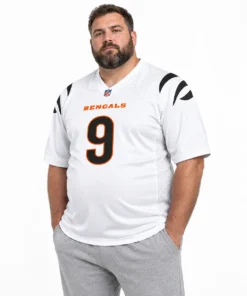 White Joe Burrow Bengals Jersey Game Day Alluring