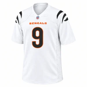 White Joe Burrow Bengals Jersey Game Day Alluring