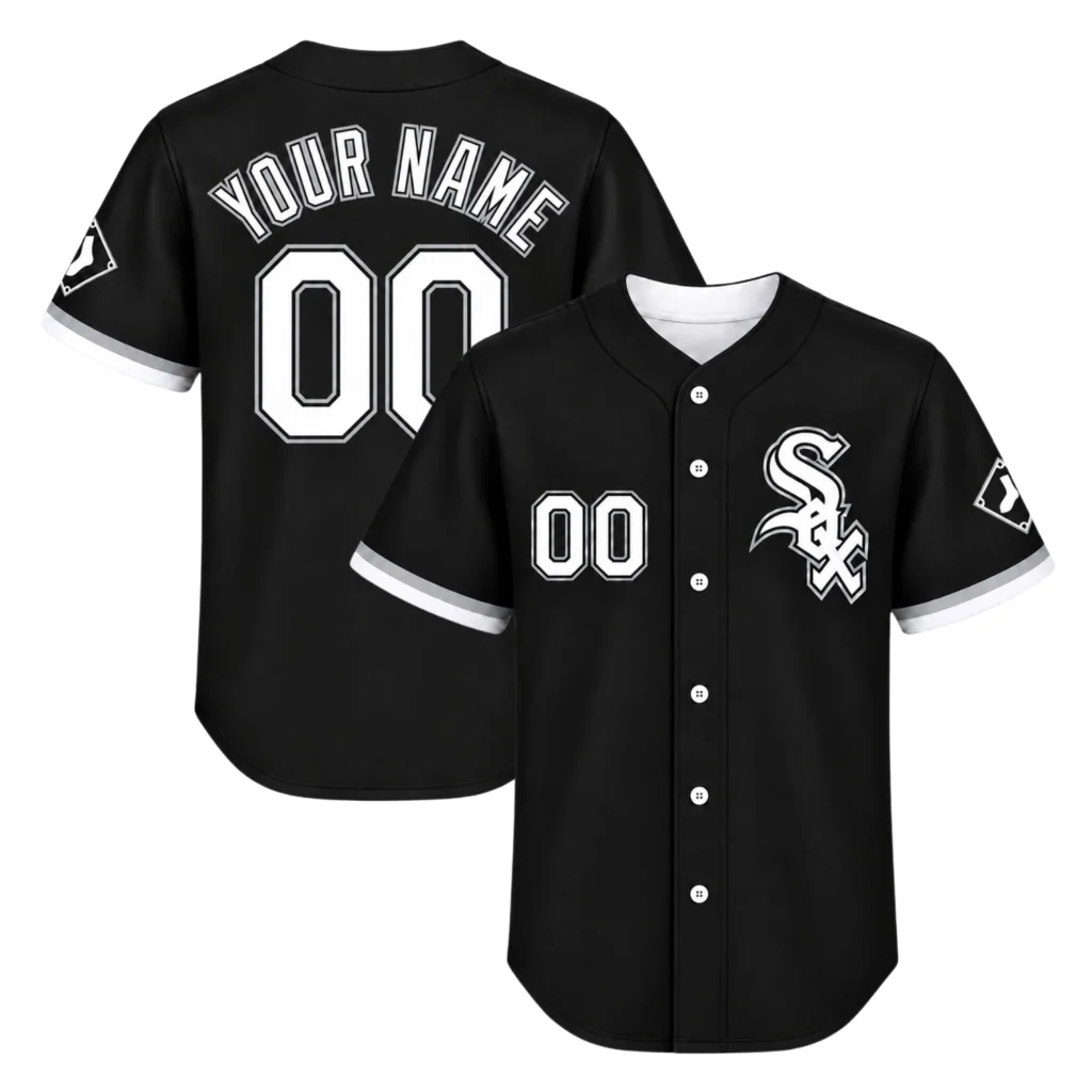 White Sox Black Jersey Dynamic Custom Alternate