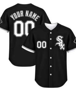 White Sox Black Jersey Dynamic Custom Alternate