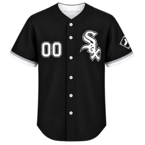 White Sox Black Jersey Dynamic Custom Alternate