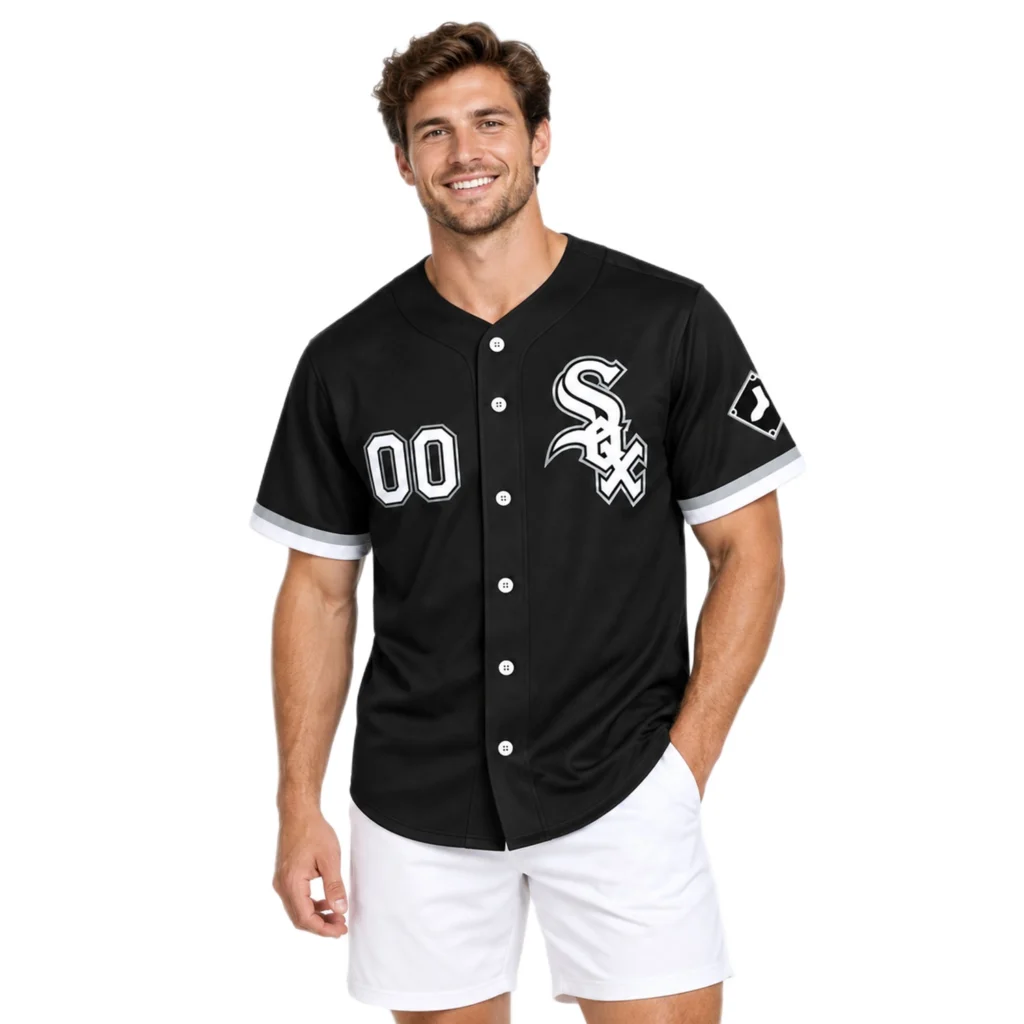 White Sox Black Jersey Dynamic Custom Alternate