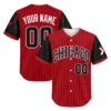 White Sox City Connect Jersey Bold Red Pinstripe Custom