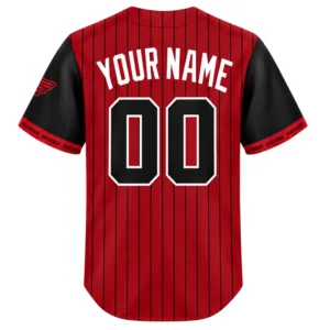 White Sox City Connect Jersey Bold Red Pinstripe Custom