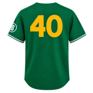 Willson Contreras Boston Green Jersey Personalized Bold Number