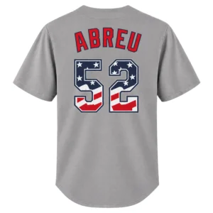 Wilyer Abreu Boston Patriotic Jersey Bold Fan Wear