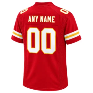Women's Kansas City Chiefs Jersey Personalized Bold Name and Number