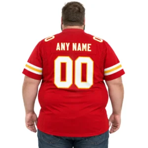 Women's Kansas City Chiefs Jersey Personalized Bold Name and Number