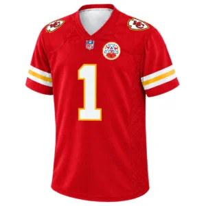 Xavier Worthy Chiefs Home Jersey Team Spirit Radiant