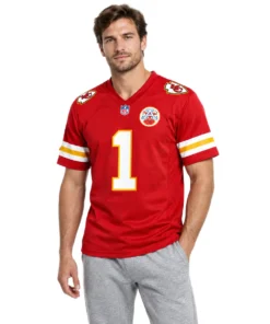 Xavier Worthy Chiefs Home Jersey Team Spirit Radiant