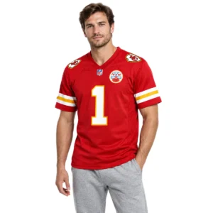 Xavier Worthy Chiefs Home Jersey Team Spirit Radiant