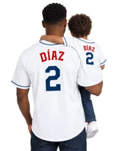 Yandy Diaz TB Rays White Jersey Remarkable Style