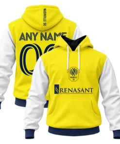 Yellow Nashville SC Hoodie Vibrant Varsity Style 2026