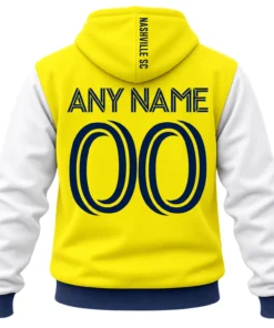 Yellow Nashville SC Hoodie Vibrant Varsity Style 2026