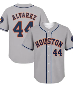 Yordan Alvarez Gray Baseball Jersey 2026 Remarkable Road