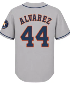Yordan Alvarez Gray Baseball Jersey 2026 Remarkable Road