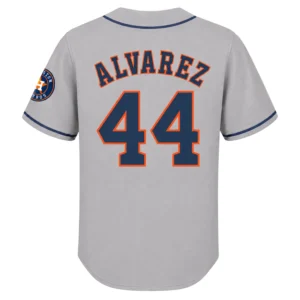 Yordan Alvarez Gray Baseball Jersey 2026 Remarkable Road