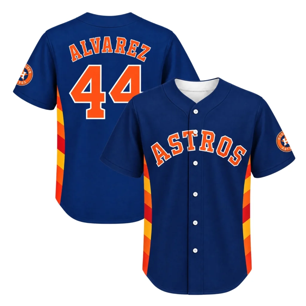 Yordan Alvarez Houston Astros Jersey Dynamic Colorblock