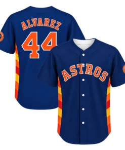 Yordan Alvarez Houston Astros Jersey Dynamic Colorblock
