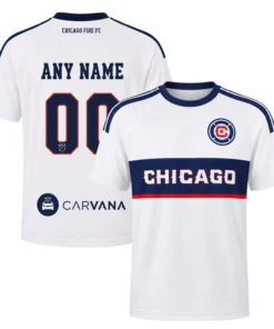 Youth Chicago Fire Custom Jersey Ultimate Soccer Fanwear