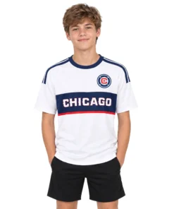 Youth Chicago Fire Custom Jersey Ultimate Soccer Fanwear