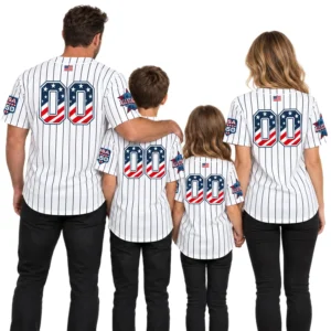 Youth New York Yankees Jersey Custom Number Elite 250 USA Style