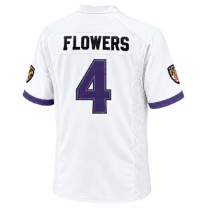 Zay Flowers Baltimore Ravens Away Jersey 2026 Bold NFL Wear