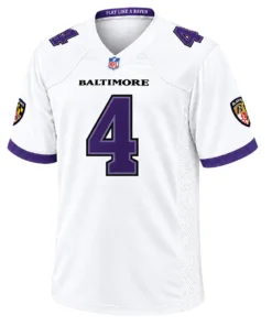Zay Flowers Baltimore Ravens Away Jersey 2026 Bold NFL Wear