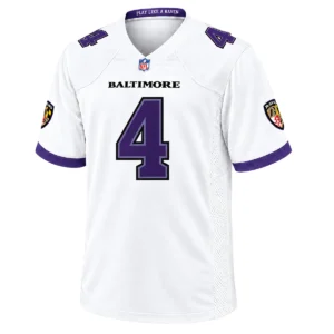 Zay Flowers Baltimore Ravens Away Jersey 2026 Bold NFL Wear