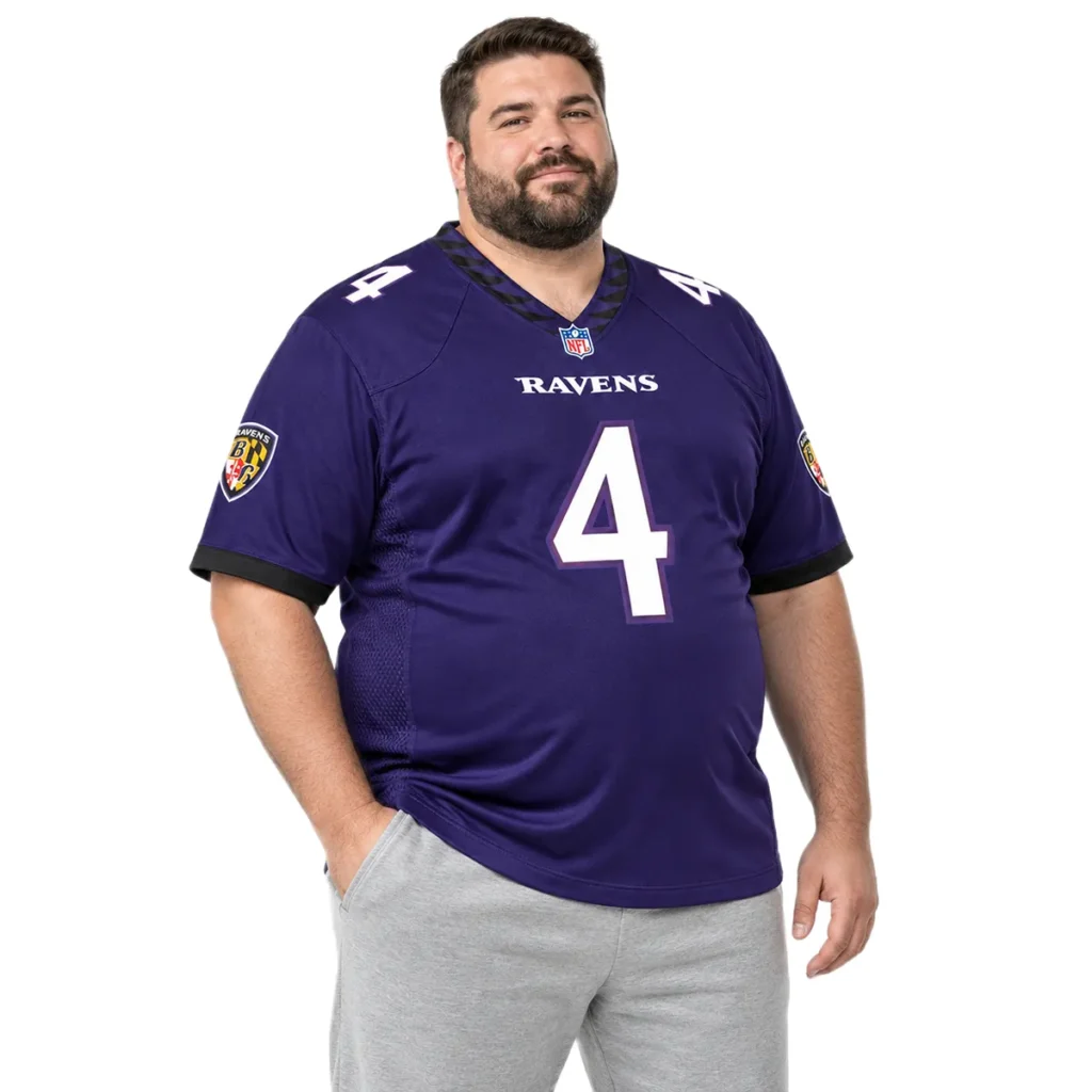 Zay Flowers Baltimore Ravens Purple Jersey Bold Nam & Number