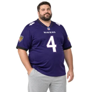 Zay Flowers Baltimore Ravens Purple Jersey