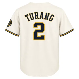7XL Brice Turang Brewers Home Jersey 2026 Striking Style