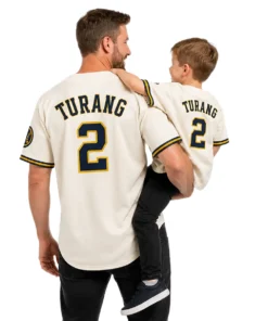 7XL Brice Turang Brewers Home Jersey 2026 Striking Style