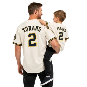 7XL Brice Turang Brewers Home Jersey 2026 Striking Style