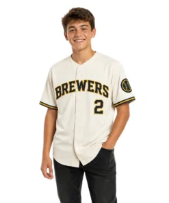 7XL Brice Turang Brewers Home Jersey 2026 Striking Style