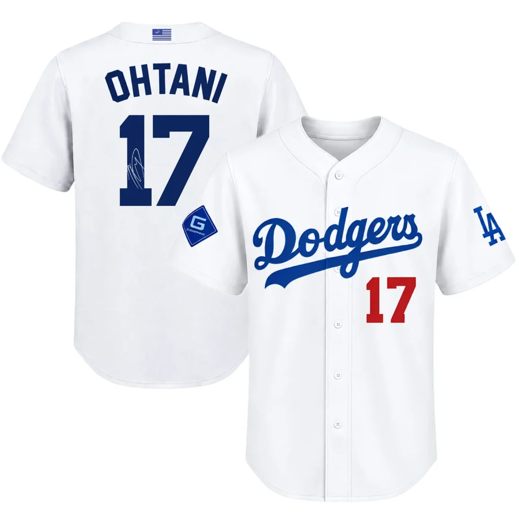 7XL Shohei Ohtani Dodgers Home Jersey Bold MLB Wear