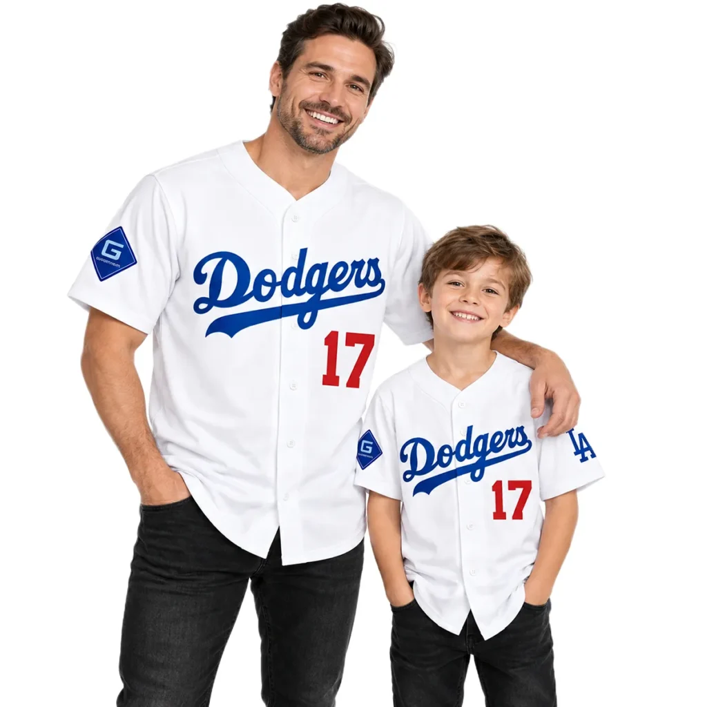 7XL Shohei Ohtani Dodgers Home Jersey Bold MLB Wear