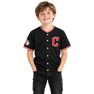 Chase DeLauter Guardians Black Jersey 2026 Bold Style