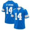 Amon-Ra St Brown Detroit Lions Blue Jersey – Bold Player Style