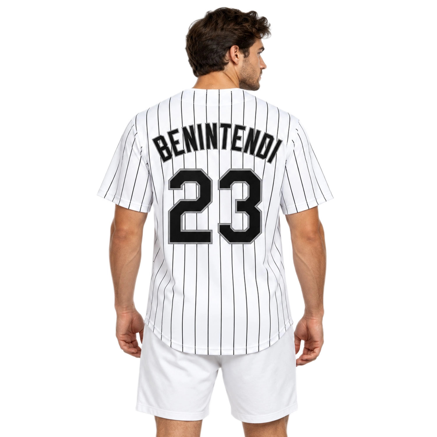 Andrew Benintendi White Sox Home Jersey Stunning Pinstripe